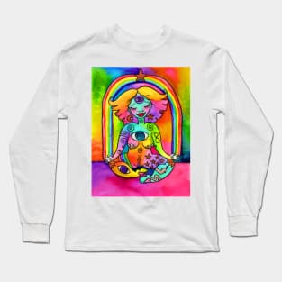 Rainbow Meditation Long Sleeve T-Shirt